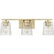 Saben 3 Light 23.00 inch Bathroom Vanity Light